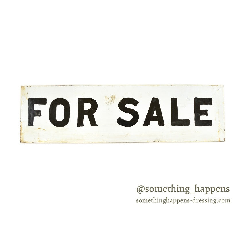 FOR SALE OLD METAL SIGN...