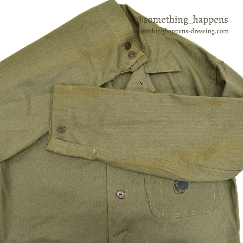 1940's DEADSTOCK U.S.M.C. P-41 HBT UTILITY COAT ... 38