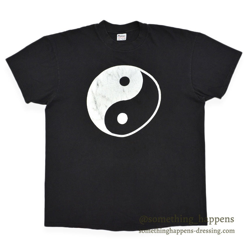 1980's〜 STEDMAN YIN YANG ART T-SHIRT ... XL