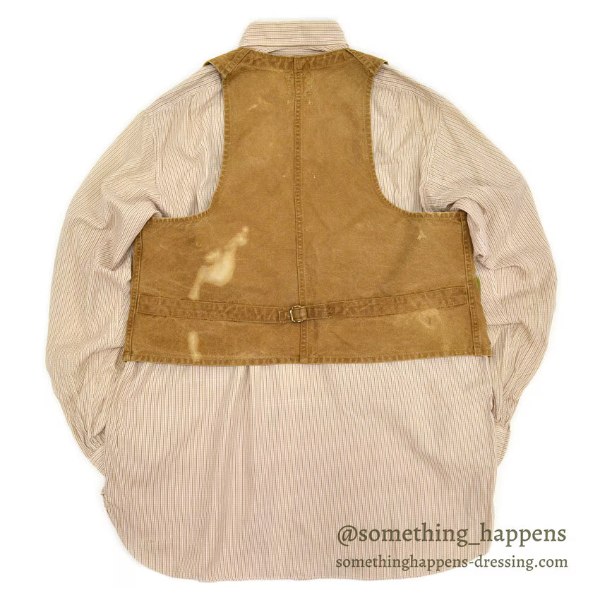 1930's DUXBAK BROWN DUCK HUNTING VEST...