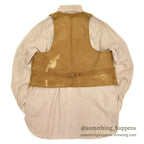 1930's DUXBAK BROWN DUCK HUNTING VEST...