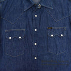 1950's Lee DENIM WESTERN SHIRT... 16 MEDIUM