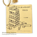LLBEAN TA-KA-RADI TILES SIMILAR JENGA GAME...