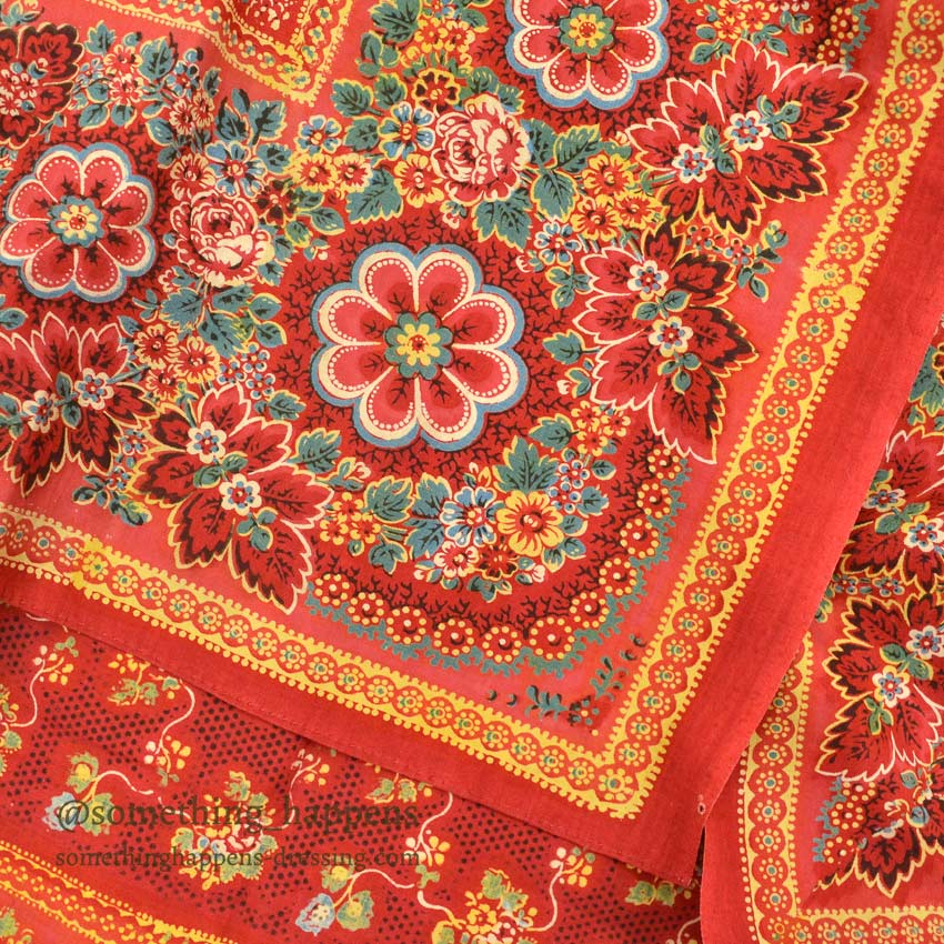 OLD TURKEY RED BANDANA BIG SIZE ...