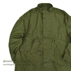 1960s Deadstock US Army Parka, Men's, M-65, Aluminum Zipper... Medium