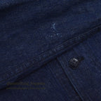 1940's U.S.NAVY WW2 SHAWL COLLAR DENIM JACKET DARK ...