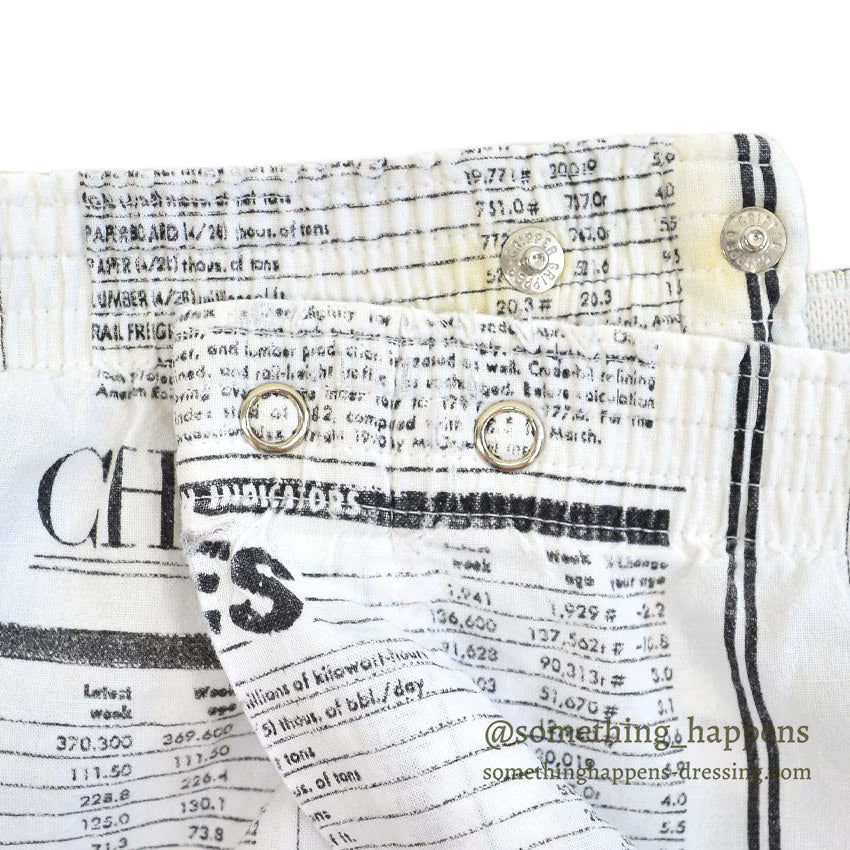 1980's WALL STREET INVESTMENT PAJAMA SHIRT & PANTS ...