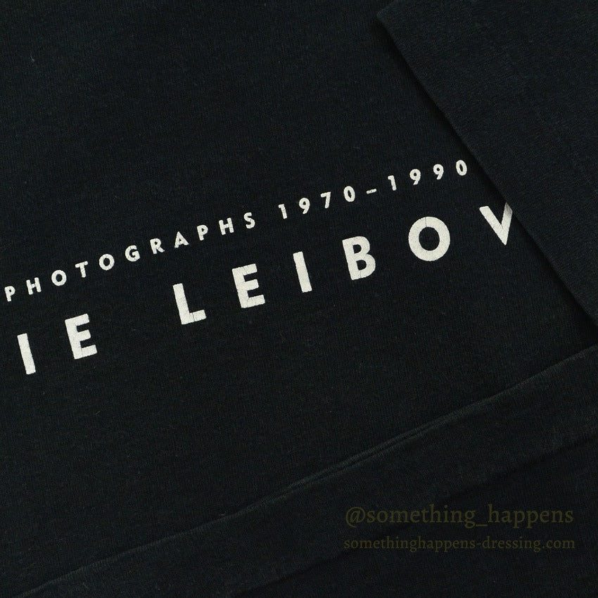 1990's FRUIT OF THE LOOM KEITH HARING ANNIE LEIBOVITZ FOTOFOLIO T-SHIRT ... L