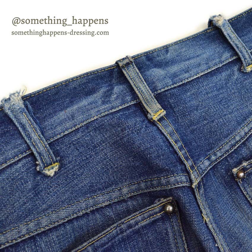 1940's JCPCO FOREMOST WW2 DENIM PANTS...W30/L33