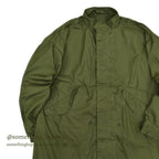 1960s Deadstock US Army Parka, Men's, M-65, Aluminum Zipper... Medium