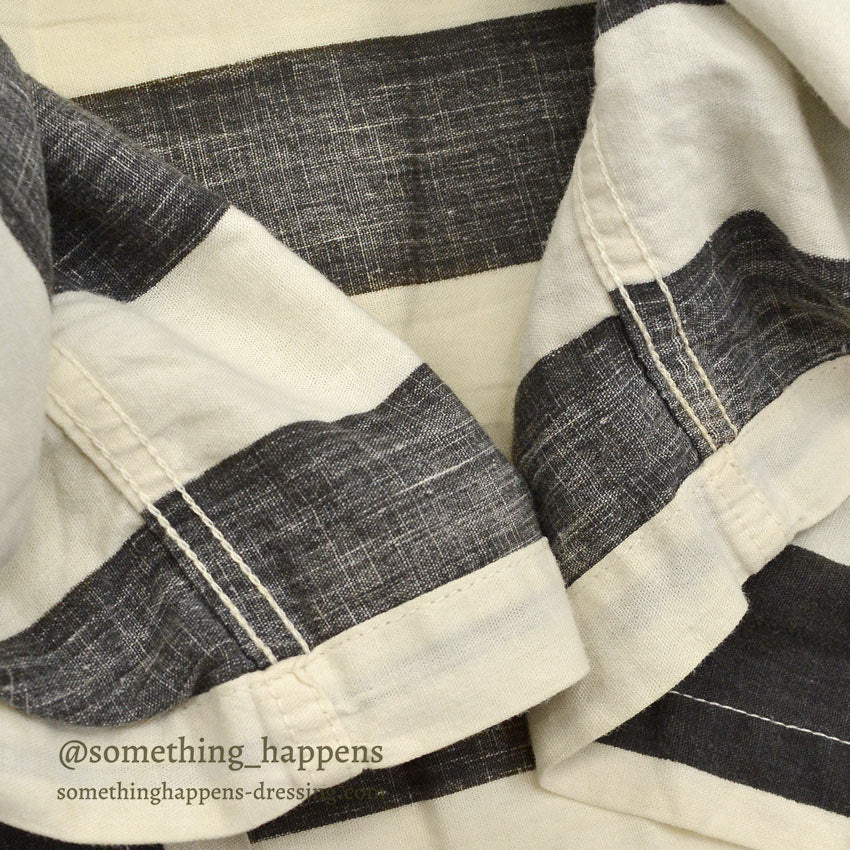 1950's VARSITY JAIL BIRDS STRIPES COSTUME SHIRT...L