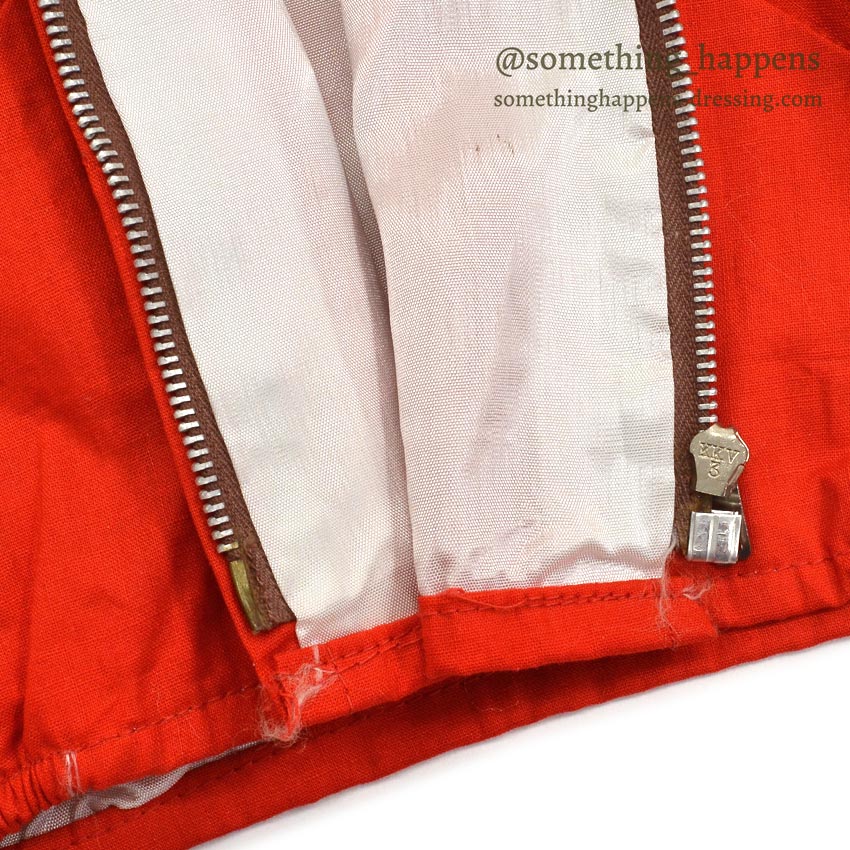 1960s Vietnam Souvenir Jacket (Vietnamese style) '68 Red FOR KIDS...