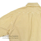 1980's BANANA REPUBLIC SAFARI & TRAVEL STRIPE SHIRT ... M