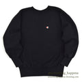 1990's CHAMPION PLAIN BLACK REVERSE WEAVE SWEAT SHIRT ... SMALL
