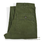 1960's U.S.ARMY TROUSERS, MAN'S COTTON SATEEN OG-107, TYPE-I 1 ... W32/L31