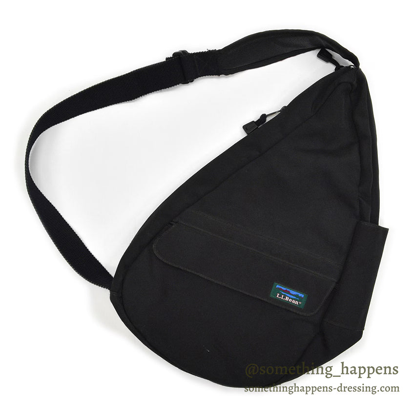 1980's L.L.BEAN HEALTHY BACK BAG, BLACK ...