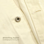1960's MOUNT SINAI 1963 HAND PAINT ARMY MD DR. COAT ... 44R