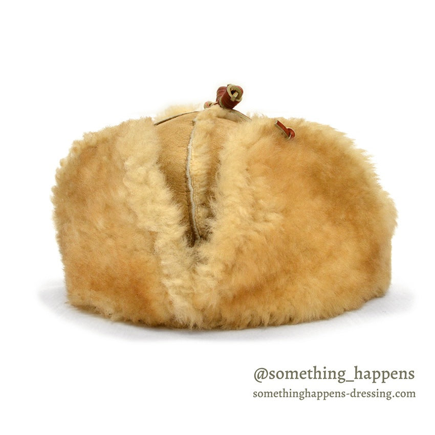 1980's L.L.BEAN SHEARLING HAT ... L