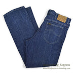 1980's Lee 200 STRIPE DENIM PANTS...W34/L30