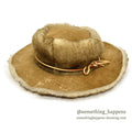 1980's~ BICK HAND MADE SHEARLING HAT MINT...L