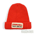 1980's TRUCKER STOCKING KNIT CAP...