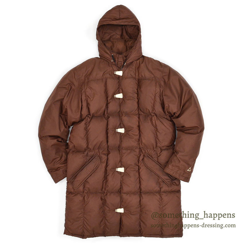 1970's GERRY DOWN SLOPE COAT BROWN... L