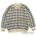 OLD ECUADOR HAND MADE WOOL KNIT SWEATER ...