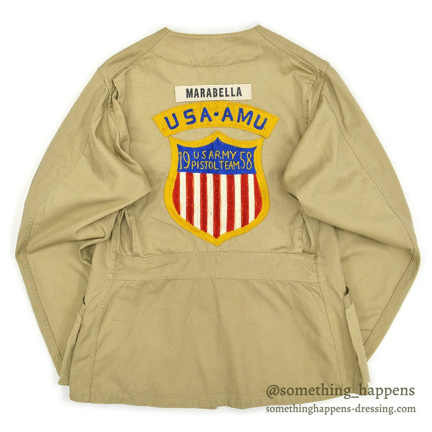 1950's 10-X IMPERIAL U.S.ARMY PISTOL TEAM '1958 JACKET ... 38