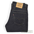 1980's Levi's 509 BLACK DENIM PANTS...W31/L34