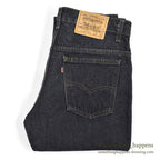 1980's Levi's 509 BLACK DENIM PANTS...W31/L34