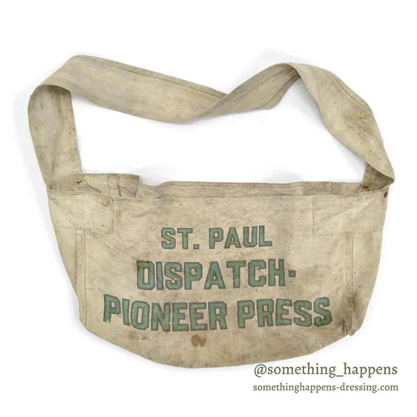 1950's ST. PAUL DISPATCH PIONEER PRESS NEWS PAPER BAG...
