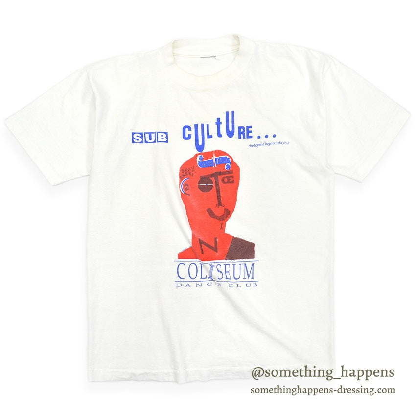 1980's~ SUB CULTURE DANCE CLUB ART PRINT T-SHIRT ...