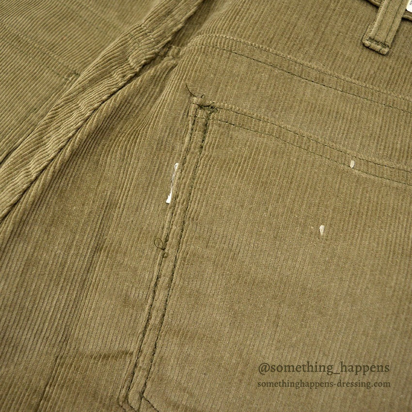 1960's DEADSTOCK LEVI'S 518 BIG-E SLIM FITS CORDUROY PANTS... W34/L31