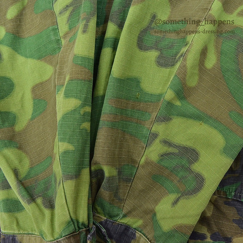 1960's USARMY ERDL JUNGLE FATIGUE JACKET MIX LEAF... MR