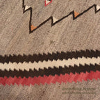 ~1930's NAVAJO RUG DIAMOND / LINE... 175cm/108cm