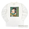 1980's WILDWOOD PRODUCTIONS TOYOKUNI ART L/S T-SHIRT 1 ... X-LARGE
