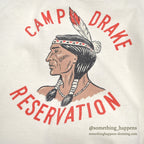 1960s BSA CAMP DRAKE RESERVATION Indian Face T-Shirt...