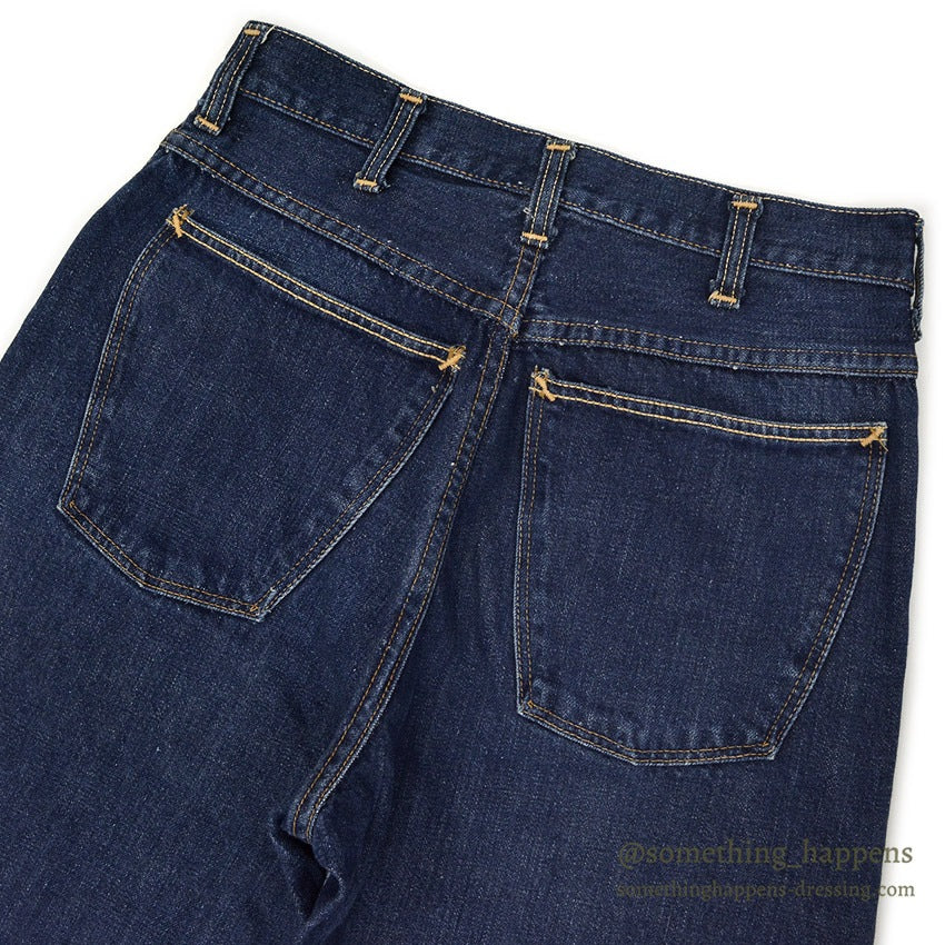 1950's MONTGOMERY WARD 101 DENIM PANTS DARK ... W29/L28