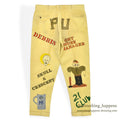 1960's PURDUE UNIVERSITY SENIOR CORDS HAND PAINTED PANTS SKULL & CRECENT... W36/L30