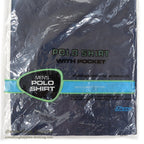 ~1970's DEADSTOCK JC PENNEY NAVY POCKET T-SHIRT ... M