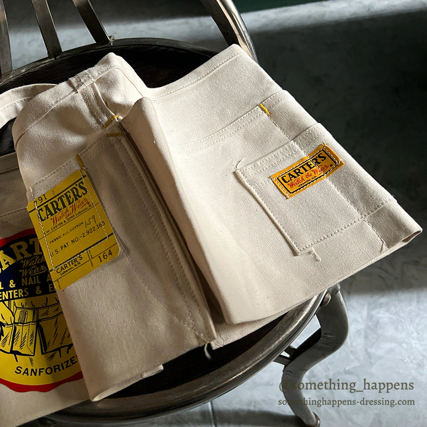 1950's DEADSTOCK CARTER'S CANVAS TOOL & NAIL APRON...