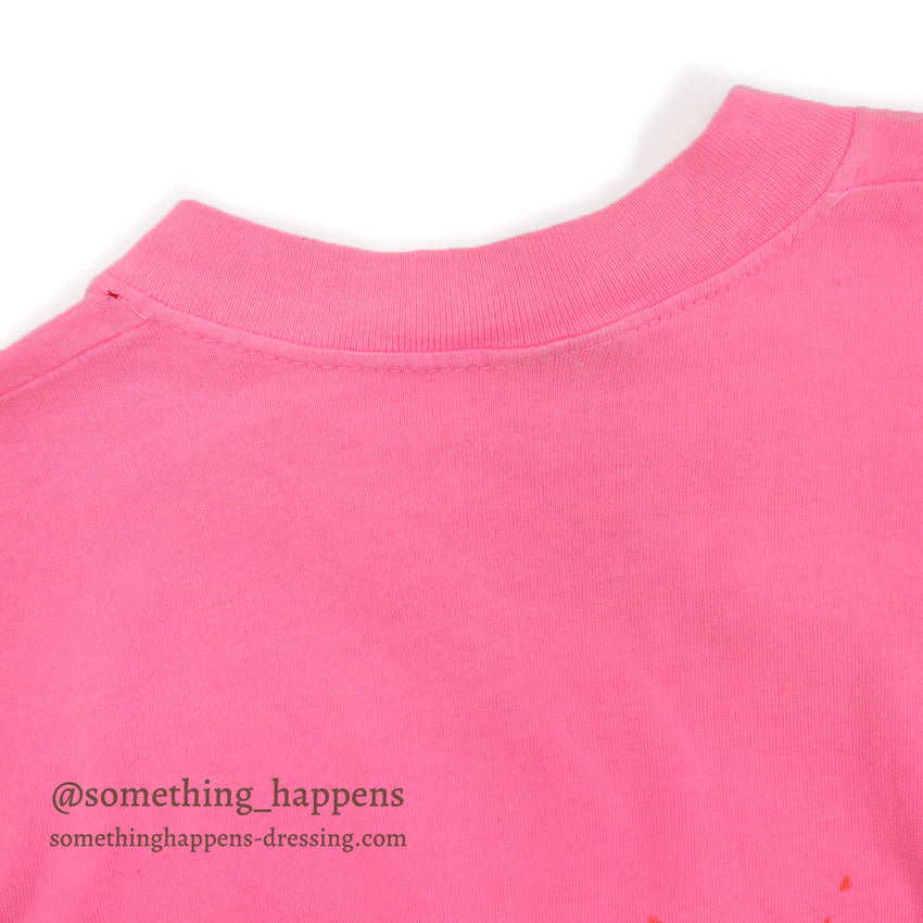 1980's~ STEDMAN ART CORE HOUDINI Illusionist T-SHIRT PINK ... LARGE