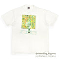 1990's ONEITA Norman Rockwell The Connoisseur ART PRINT T-SHIRT ... L