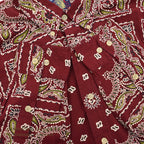 1990's GANT SALTY DOG BANDANA PATTERN B/D SHIRT...M