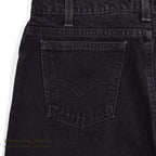 1990's Levi's 518 BLACK DENIM PANTS...W34/L32