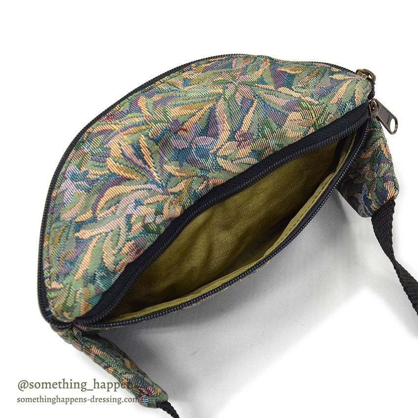 ~1990s DEADSTOCK LL Bean Gobelin Tapestry FANNY PACK...