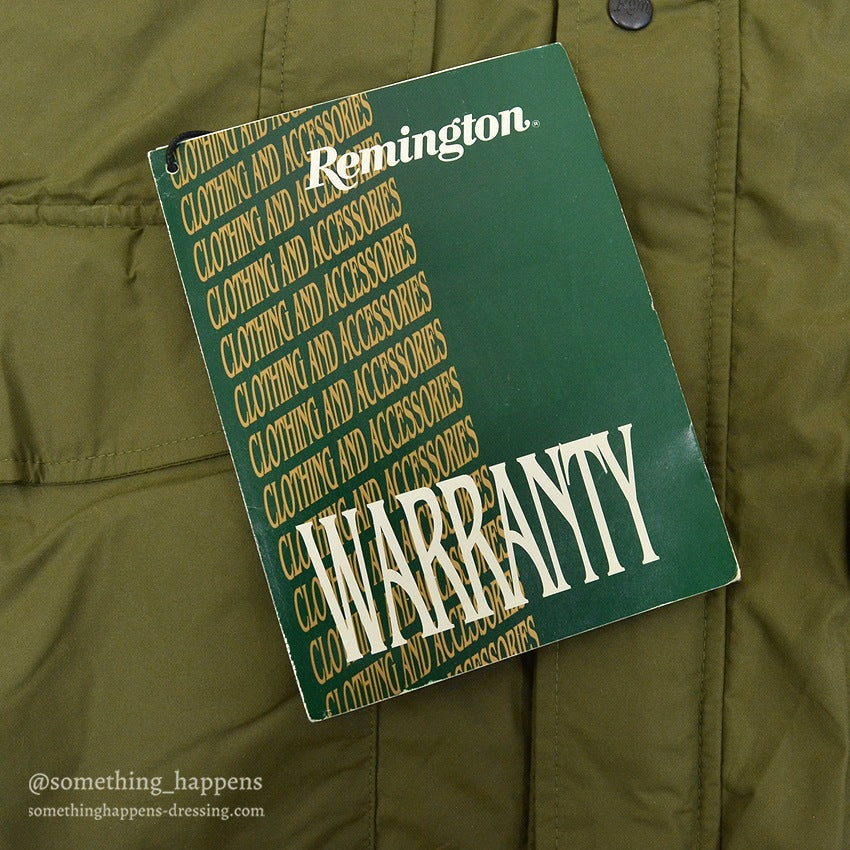~1990's DEADSTOCK REMINGTON ULTIMATE CLIMATE JACKET LODEN 2 ... L