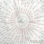 ANTIQUE WOMEN'S CLUB OVER 200 SIGNATURES EMBROIDERY CLOTH UNUSED...