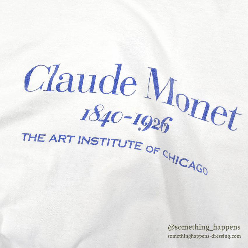 1990's Claude Monet THE ART INSTITUTE OF CHICAGO T-SHIRT...