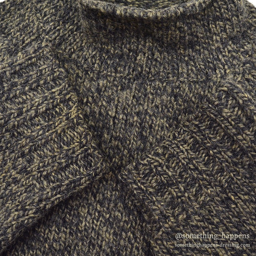 ABERCROMBIE & FITCH RED CROSS WOOL SWEATER DARK GRAY ... XL
